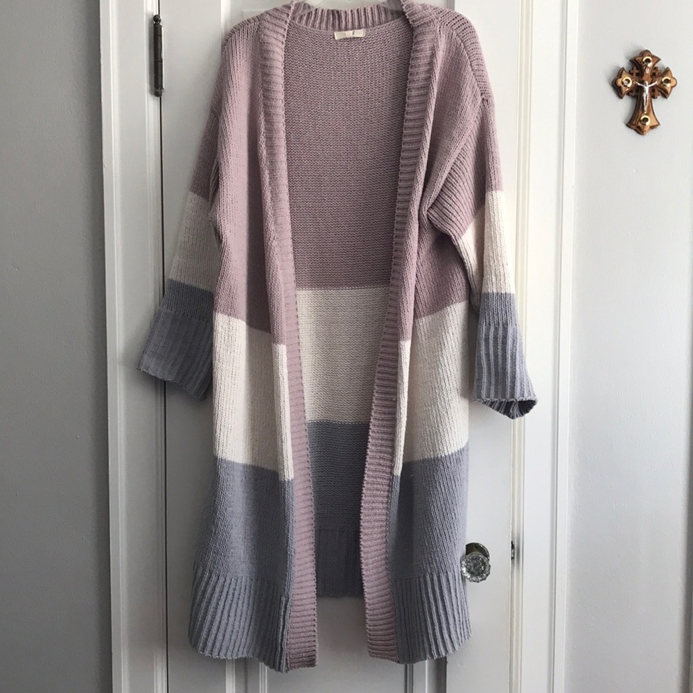 Long Knitted Cardigan